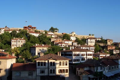 Traditional timber-framed Ottoman houses in Safranbolu