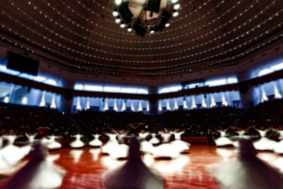 The green dome of the Mevlana complex in Konya